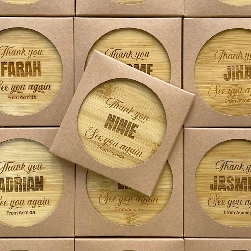Engraved Wood Collection
