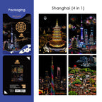 【𝗔𝗦𝗛】【4 in 1】A5 Scratch Card (China Famous Building)