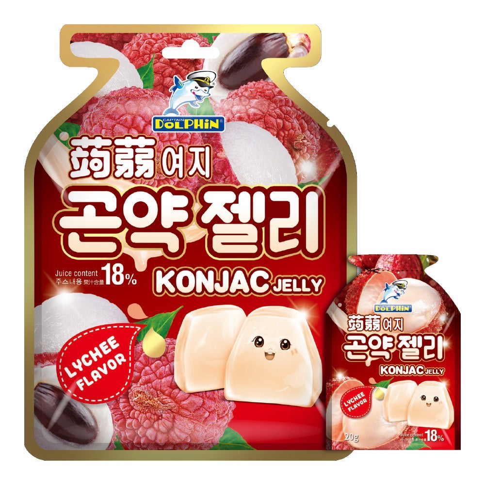 【𝗔𝗦𝗛】Ready Stock❗️【1Packs 15pcs】20g Halal Korean Konjac Jelly 18% Drinkable Juice Content Weight Loss 蒟蒻果冻 饮料
