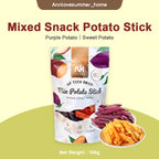 【𝗔𝗦𝗛】【100g ❌Salt】Mixed Snack Potato Stick Purple Potato Sweet Potato Kids Snack 紫薯脆 红薯脆 Potato Kering Ubi Kentang Rangg