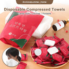 【𝗔𝗦𝗛】【20 Pcs】Disposable Compressed Towels 100% Cotton