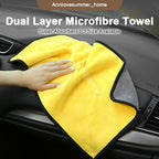 【𝗔𝗦𝗛】400gsm 30cm/60cm 🔥Microfiber Car Super Soft Towel Multipurpose Washing Cloth Kain Pembersih Kereta Kain Buruk抹布洗车布