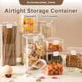 【𝗔𝗦𝗛】Muji Airtight Food Storage Container Stackable Plastic Kitchen Multigrain Bekas Makanan Kedap Udara密封罐Tupperware