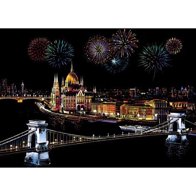 【𝗔𝗦𝗛】【BUY 2 FREE PEN】A3 Art Scratch Card (Colorful)