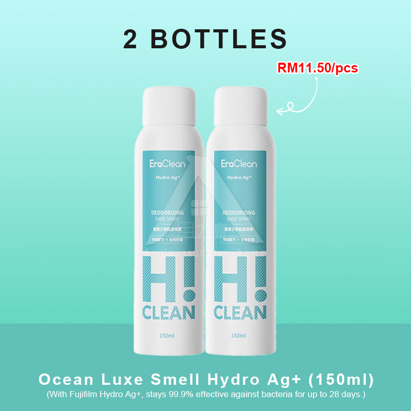 【𝗔𝗦𝗛】100% Authentic Era Clean Shoe Deodorant Spray (BUY 3 FREE 1) 150ml Antibacterial Spray Kasut 鞋子除臭噴霧