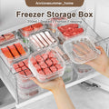 【𝗔𝗦𝗛】350ml Mini freezer Meat/Fruits Compartment Box Reusable Frozen Storage Organizer Food-Grade Kitchen Food Divide冰箱冻盒