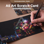 【𝗔𝗦𝗛】【4 in 1】A5 Scratch Card (Colorful)