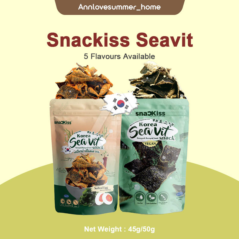 【𝗔𝗦𝗛】 50g/45g Snackiss Seavit