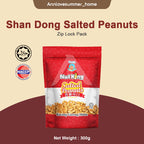 【𝗔𝗦𝗛】【300g Zip Lock🔥】 Roasted Ngan Yin Nut King Shan Dong Salted Peanuts 🥜Cap Tangan Kacang Goreng Masin Halal