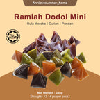 【𝗔𝗦𝗛】Doorgift Dodol Mini Kuih Raya Dodol Kuih Asli | Dodol Original | Dodol Kuih Traditional Dodol Gula Melaka Pandan