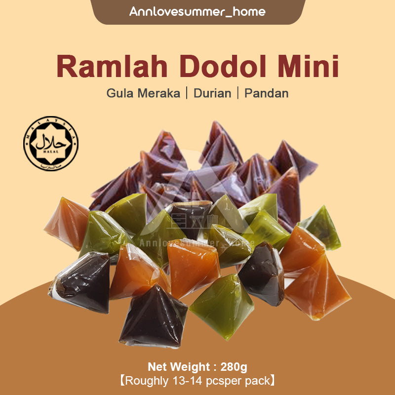 【𝗔𝗦𝗛】Doorgift Dodol Mini Kuih Raya Dodol Kuih Asli | Dodol Original | Dodol Kuih Traditional Dodol Gula Melaka Pandan