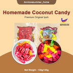 【𝗔𝗦𝗛】Premium Original Ipoh Traditional Homemade Coconut Candy Sweets Gula-Gula Kelapa 手工椰子糖/ 特级椰子糖