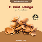 【𝗔𝗦𝗛】✨HALAL✨Spiral Biscuit Biscuit Telinga Sg Siput 老字号和丰传统手工牛耳饼 500g