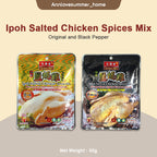 【𝗔𝗦𝗛】Herbalton Ipoh Salted Chicken Spices Mix All in 1 Original/Black Pepper本草堂怡保盐焗鸡调味香料