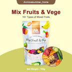 【𝗔𝗦𝗛】100g💝 Gift Packaging 冻干蔬菜水果干 Dried Mixed Fruits &Vegetables Halal Mushroom Dried Strawberry🥦🍓健康营养蔬果脆零食无花果脆/草莓脆/秋葵脆食