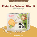 【𝗔𝗦𝗛】【7th AUGUST 2026❗️】Pistachio Oatmeal Pastry Biscuit Casual Snacks (212g) 开心果燕麦饼