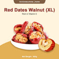 【𝗔𝗦𝗛】【特大 XL -500g】One pcs per pack❗️ 特级红枣夾核桃仁/ 红枣夹核桃/ 核桃枣 Red Dates With Walnut (XL)/ Walnut Stuffed Red Dates