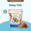 【𝗔𝗦𝗛】(Value Buy🔥)  HALAL Pangkor Crispy SATAY FISH Ikan Kerisi Satay Snek Laut Tradisional 香脆沙爹鱼🐟🔥