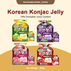 【𝗔𝗦𝗛】Ready Stock❗️【1Packs 15pcs】20g Halal Korean Konjac Jelly 18% Drinkable Juice Content Weight Loss 蒟蒻果冻 饮料