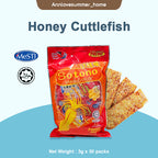 【𝗔𝗦𝗛】Whale Brand Sotong Madu Bakar Honey Cuttlefish 蜜糖鱿鱼
