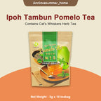 【𝗔𝗦𝗛】Authentic Ipoh Tambun Pomelo Tea Cat's Whiskers Herb Tea（3gx10 teabag) 怡保打扪柚子猫须茶【降三高 降胆固醇】| Teh Pomelo