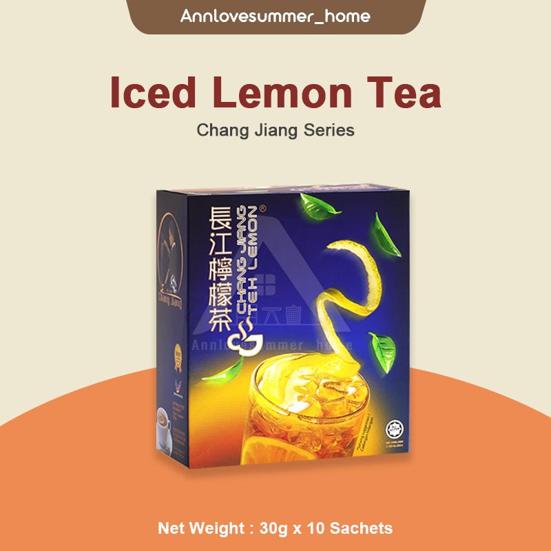 【𝗔𝗦𝗛】(Ready Stock❗️) IPOH CHANG JIANG SERIES Iced Lemon Tea 怡保长江柠檬茶 Instant Tea Juice Beverage 30gm*10'stick