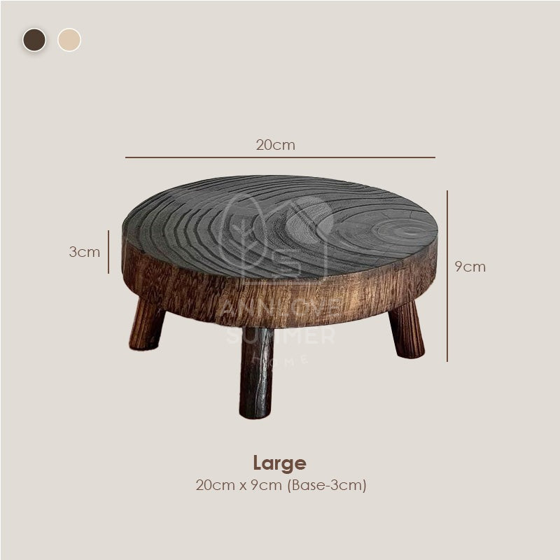 Wooden Stand Home Deco (Tall Feet) 🪵