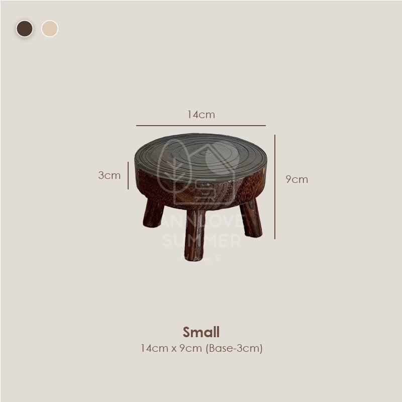 Wooden Stand Home Deco (Tall Feet) 🪵