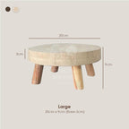 Wooden Stand Home Deco (Tall Feet) 🪵