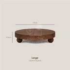Wooden Stand Home Deco (Ball Feet) 🪵