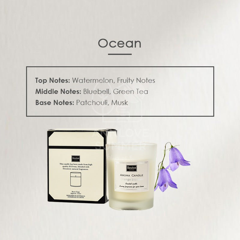【𝗔𝗦𝗛】Minimalist Scented Candle (50g )