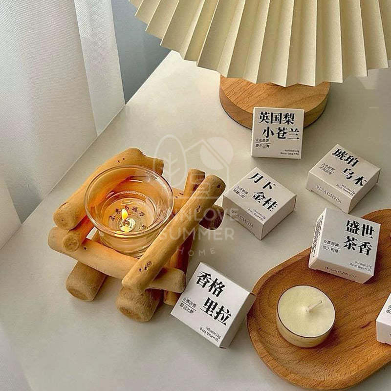 Wooden Candle Holder