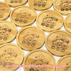 Personalized Bamboo Coaster
