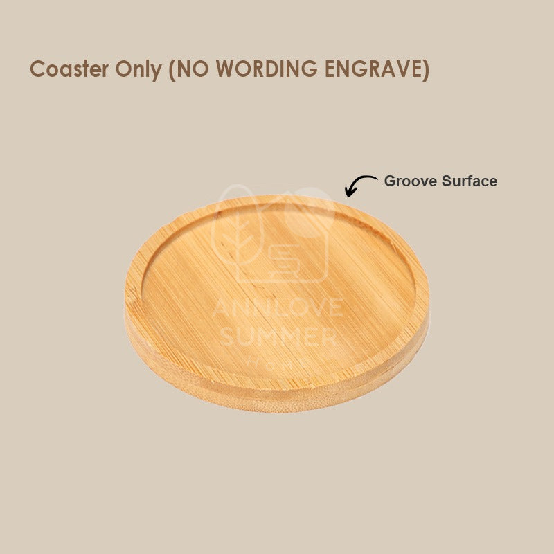 Personalized Bamboo Coaster