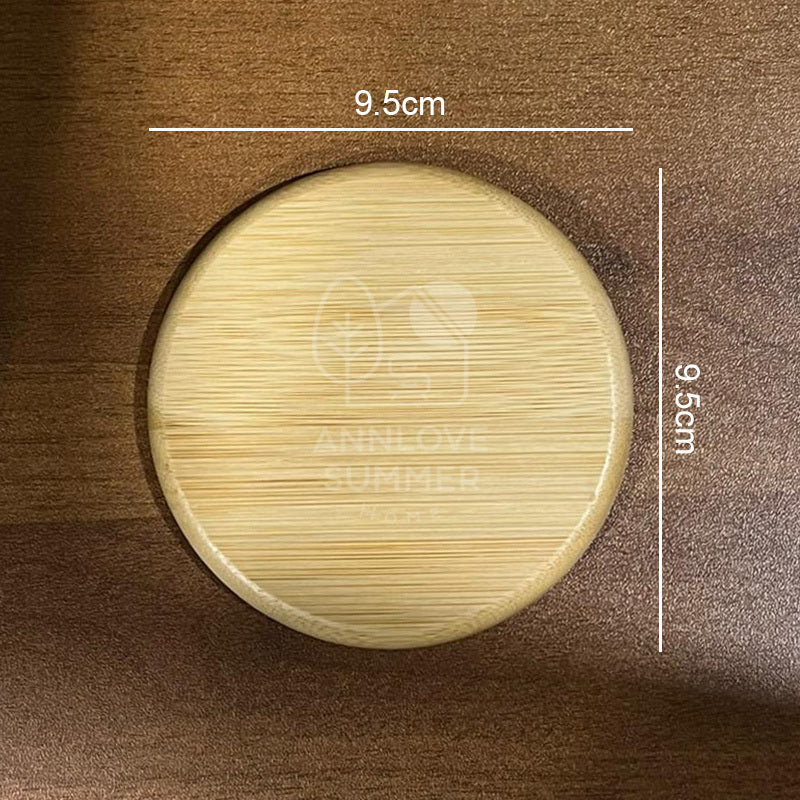 【𝗔𝗦𝗛】Personalized Bamboo Coaster Set