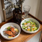 【𝗔𝗦𝗛】8 inch Ceramic Deep Plate (Thick)