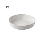 【𝗔𝗦𝗛】8 inch Ceramic Deep Plate (Thick)