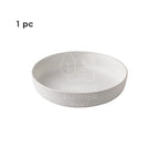 【𝗔𝗦𝗛】8 inch Ceramic Deep Plate (Thick)