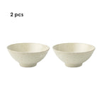 【𝗔𝗦𝗛】Vintage Ribbed Ceramic Bowl
