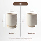 【𝗔𝗦𝗛】Nordic Ceramic Plant Pot (Cylinder)