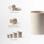 【𝗔𝗦𝗛】Nordic Ceramic Plant Pot (Cylinder)