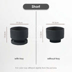 【𝗔𝗦𝗛】Nordic Ceramic Plant Pot (Cylinder)