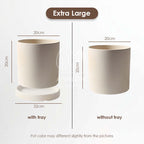 【𝗔𝗦𝗛】Nordic Ceramic Plant Pot (Cylinder)