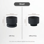 【𝗔𝗦𝗛】Nordic Ceramic Plant Pot (Cylinder)