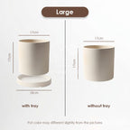 【𝗔𝗦𝗛】Nordic Ceramic Plant Pot (Cylinder)