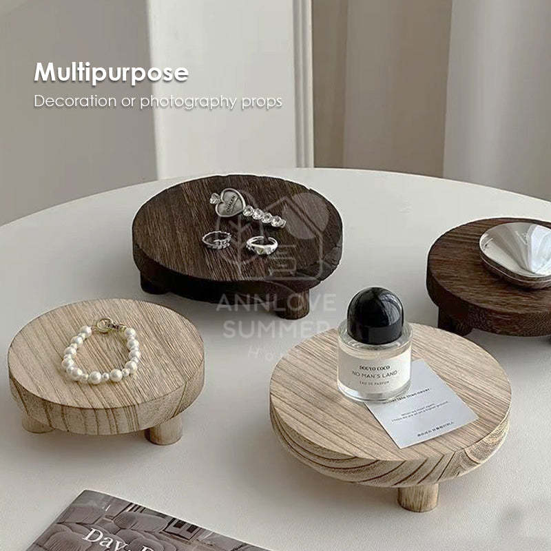 Wooden Stand Home Deco (Short Feet) 🪵