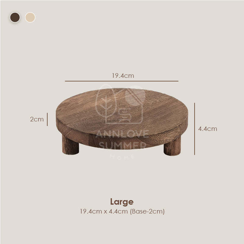 Wooden Stand Home Deco (Short Feet) 🪵