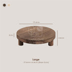Wooden Stand Home Deco (Short Feet) 🪵