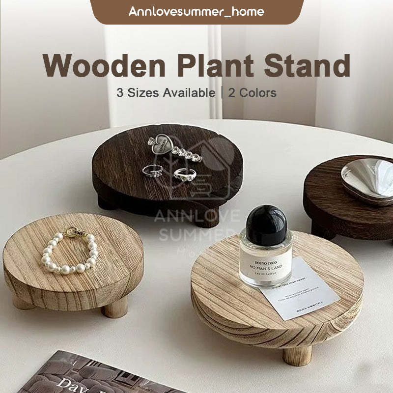 Wooden Stand Home Deco (Short Feet) 🪵
