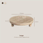 Wooden Stand Home Deco (Short Feet) 🪵